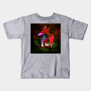 Abstract Stand Up Comedian Kids T-Shirt